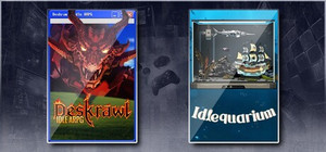 Deskrawl: Idle ARPG & Idlequarium banner