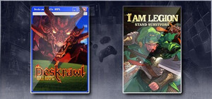 Deskrawl: Idle ARPG & I Am Legion: Stand Survivors banner