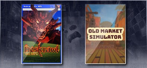 Deskrawl: Idle ARPG & Old Market Simulato banner