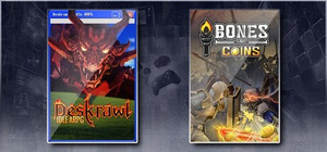 Deskrawl: Idle ARPG & Bones and Coins banner