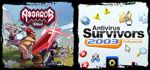 Asgard's Fall + Antivirus Survivors 2003 banner