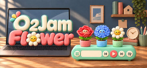 O2Jam Flower banner