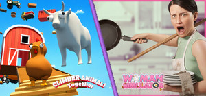 👧 Woman Simulator & Climber Animals: Together🐔 banner