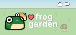frog garden banner