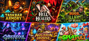 Taskbar Armory + Hell Healers + Bugs + Cybersoul + Auction House + Splatapult banner