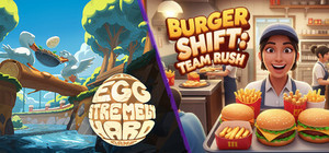 An Eggstremely Hard Game x Burger Shift: Team Rush banner