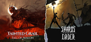 Tainted Grail + Shards of Order - Dark RPG banner