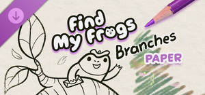 Find My Frogs: Branches - Paper banner