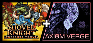 Axiom Verge + Shovel Knight: Treasure Trove banner