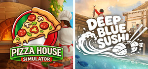 Deep Blue Sushi x Pizza House Simulator🍕 banner