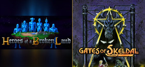 Heroes of a Broken Land x Gates of Skeldal banner