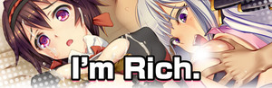 I'm rich Rich banner