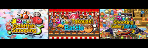 Super Goldfish Scooping + Super Takoyaki Battle + Super Shooting Gallery Battle Bundle banner