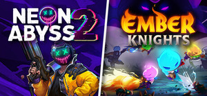 Neon Abyss 2 + Ember Knights banner