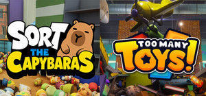 Capybara & Too Many Toys banner