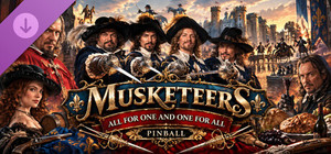Musketeers All For One and One For All Pinball banner