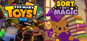Too Many Toys! x Sort of Magic banner