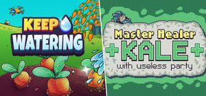 Keep Watering + Master Healer Kale with useless party banner