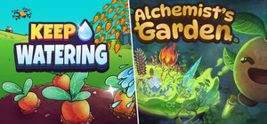 Keep Watering + Alchemists Garden banner