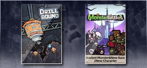 Drillbound & Monster Battles banner