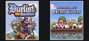 Duelist: Idle Expedition + Crusaders Quest : Hero Town banner
