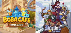 奶茶店模拟器 & 幻想放置远征队 banner