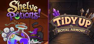 Shelve the Potions! X Tidy Up the Royal Armory banner