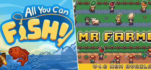 All You Can FISH! + MR FARMBOY banner
