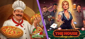 🪿 The House Always Wins & Pizza House Simulator 🍕 banner