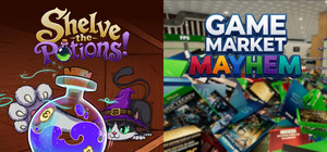Shelve the Potions! x Game Market Mayhem banner