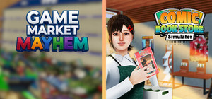 Game Market Mayhem x Comic Book Store banner