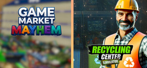 Game Market Mayhem x Recycling Center Simulator banner