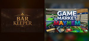 Bar Keeper X Game Market Mayhem banner