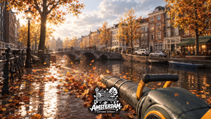 Amsterdam: Autumn Street banner