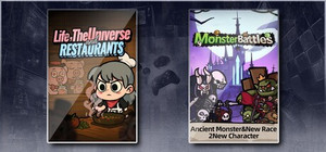 Life, the Universe, and Restaurants & Monster Battles banner