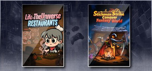 Life, the Universe, and Restaurants & Stickman Strikes: Conquer Fantasy World banner