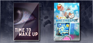 Time To Wake Up & Let's Minesweeper banner
