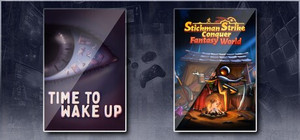 Time To Wake Up & Stickman Strikes: Conquer Fantasy World banner