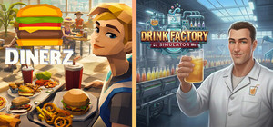 Dinerz x Drink Factory Simulator banner