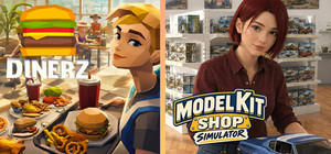 Dinerz x Model Kit Shop Simulator banner