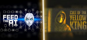 FEED THE AI x Cult of the Yellow King banner