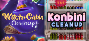 Witch Cabin Cleanup x Konbini Cleanup banner