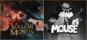 Valor Mortis x MOUSE: P.I. For Hire banner