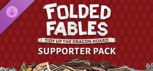 Folded Fables: Tidy Up The Dragon Hoard Supporter Pack (PDF Coloring Book) banner
