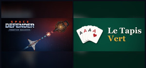 Space Defender + Le Tapis Vert banner