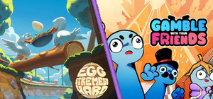 Gamble With Your Friends X An Eggstremely Hard Game banner