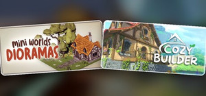 Mini Worlds Dioramas x Cozy Builder banner