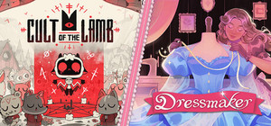 Cult of the Lamb x Dressmaker banner