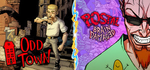 Odd Town x POSTAL: Brain Damaged banner