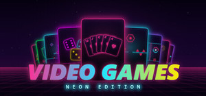 VIDEO GAMES neon collection banner